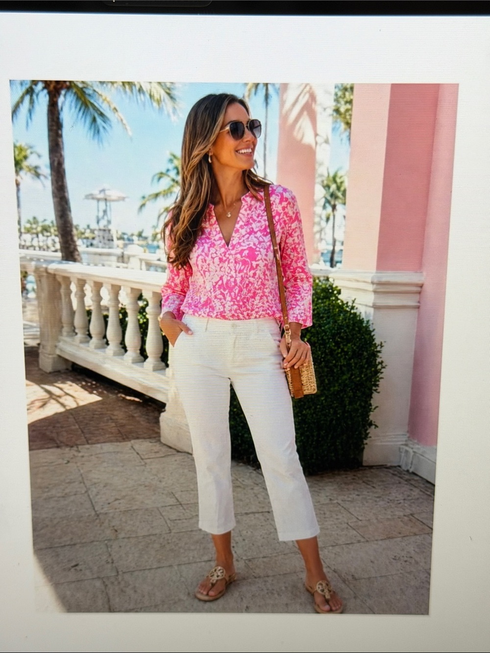 Lilly Pulitzer While Crop Pants Sz 0 NWOT